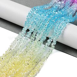 Transparent Glass Bead Strands&nbsp;LS-GLAA-H023-03G