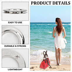 4Pcs Alloy Eyelet Grommets for Bag&nbsp;FIND-GF0003-23P