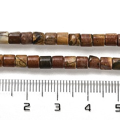 Natural Picasso Stone/Picasso Jasper Beads Strands&nbsp;G-F765-F02-01