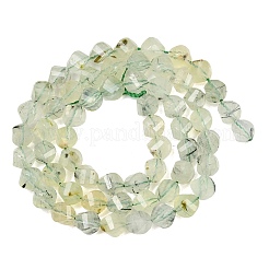 Natural Prehnite Beads Strands&nbsp;G-P611-C33-01