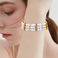 180Pcs 2 Colors 3-Hole Iron Grade A Rhinestone Bridge Spacers&nbsp;RB-BBC0001-03