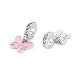 Rack Plating Enamel Alloy European Dangle Charms&nbsp;MPDL-N039-110