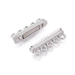 Brass Magnetic Clasps&nbsp;KK-Q074-03P