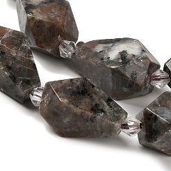 Natural Fluorescent Syenite Rock(Glow under UV Light) Beads Strands&nbsp;G-NH0005-B08-01