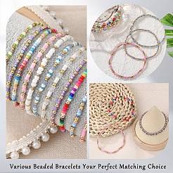 2Pcs 2 Styles Glass Seed Beads Stretch Bracelet Sets&nbsp;BJEW-SW001591