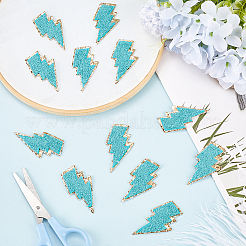 12Pcs Computerized Embroidery Cloth Self Adhesive Patches&nbsp;PATC-GF0001-57B