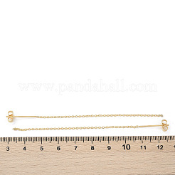 304 Stainless Steel Stud Earrings&nbsp;EJEW-Z089-18G