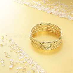Brass Buddhist Bangle Sets&nbsp;JB642A