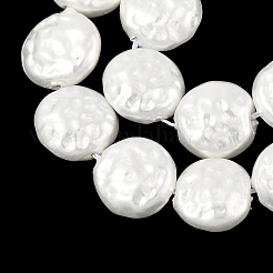 Electroplated Shell Pearl Beads Strands&nbsp;BSHE-Z007-02B