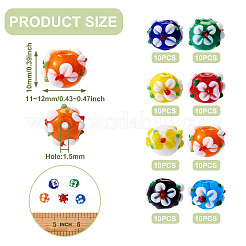 Handmade Lampwork Beads&nbsp;LAMP-CD0001-05