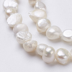 Natural Cultured Freshwater Pearl Beads Strands&nbsp;PEAR-P002-54