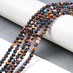 Natural Howlite Beads Strands&nbsp;G-Q017-C03-02