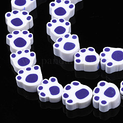 Handmade Polymer Clay Bead Strands&nbsp;CLAY-N011-008-01B