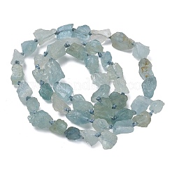 Natural Aquamarine Beads Strands&nbsp;G-L650-B01-01