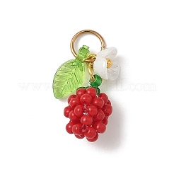 Glass Seed Beaded Pendants&nbsp;PALLOY-MZ00906