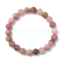 2Pcs Natural Dyed White Jade Beads Stretch Bracelet for Women&nbsp;BJEW-JB13165