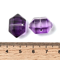 Dyed & Heated Transparent Glass Beads&nbsp;GLAA-F132-01