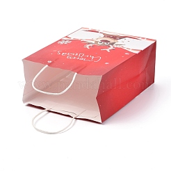 Christmas Theme Kraft Paper Bags&nbsp;ABAG-H104-D02