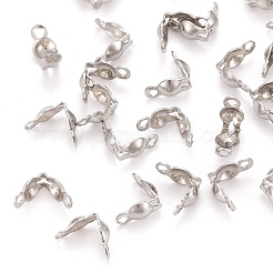 Tarnish Resistant Stainless Steel Bead Tips&nbsp;X-STAS-R061-05