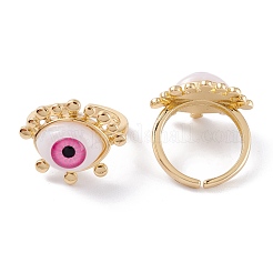 Brass Cuff Rings&nbsp;RJEW-M138-27G-A
