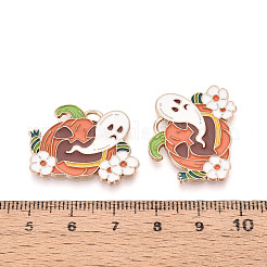 Halloween Theme Alloy and Enamel Pendants&nbsp;PALLOY-T093-04