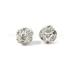 Brass Rhinestone Beads&nbsp;LS-RB-A019-8mm-01S