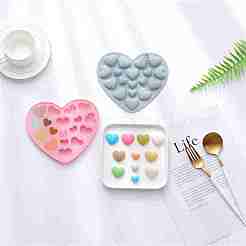Heart Silicone Molds&nbsp;DIY-CJC007-01B