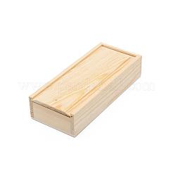 8Pcs Wood Box Storage Natural Mixed Gemstone Beads&nbsp;G-WH0010-04