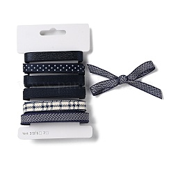 18 Yards 6 Styles Polyester Ribbon&nbsp;SRIB-Q022-E05