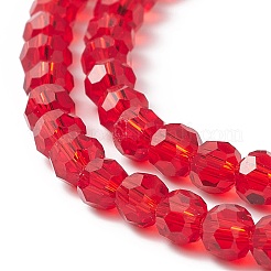 Transparent Glass Bead Strands&nbsp;GLAA-G013-8mm-99