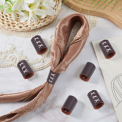 20Pcs PU Leather Cord Ends&nbsp;FIND-CL0002-36