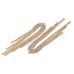 Plating Brass Micro Pave Cubic Zirconia Pendants&nbsp;KK-B074-61G