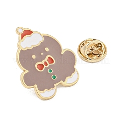Christmas Theme Cartoon Alloy Brooches&nbsp;JEWB-A025-01D
