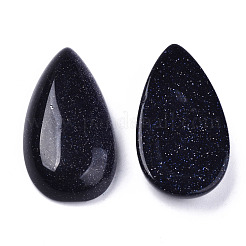 Synthetic Blue Goldstone Cabochons&nbsp;G-N326-72L