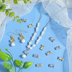 40Pcs 2 Colors Alloy Links Connector Charms&nbsp;FIND-SP0002-47