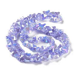 Electroplate Butterfly Glass Beads Strands&nbsp;EGLA-A036-10A-AB01