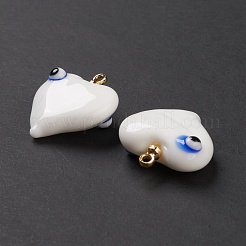 Handmade Evil Eye Lampwork Pendants&nbsp;LAMP-M015-03E