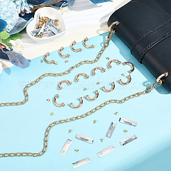 18Pcs Alloy Arch Bridge D Ring Buckles&nbsp;FIND-CL0001-54KCG