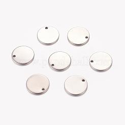 Tarnish Resistant 304 Stainless Steel Stamping Blank Tag Charms&nbsp;STAS-G024-1