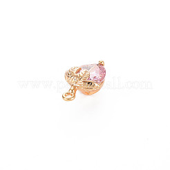 Brass Rhinestone Charms&nbsp;KK-S364-240G