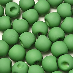 Rubberized Acrylic Beads&nbsp;OACR-G012-05H