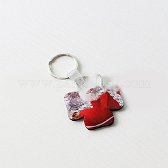 Sublimation Double-Sided Blank MDF Keychains&nbsp;ZXFQ-PW0001-046