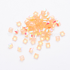 Transparent Resin Rhinestone Cabochons&nbsp;MRMJ-T047-12A