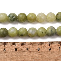 Natural Chinese Southern Jade Beads Strands&nbsp;G-Z158-A01-8mm