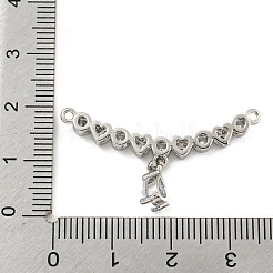 Brass Micro Pave  Cubic Zirconia Pendant&nbsp;LS-KK-Q812-02D