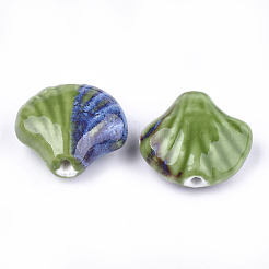 Handmade Porcelain Beads&nbsp;X-PORC-S498-36E