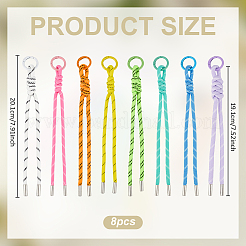 8Pcs Nylon Pendant Decorations&nbsp;HJEW-MA00050
