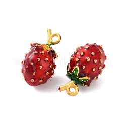 Alloy Enamel Pendants&nbsp;FIND-O003-12G-MG