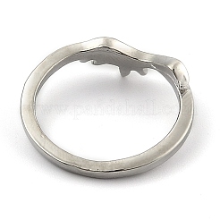 Brass Cuff Rings&nbsp;RJEW-I076-03P