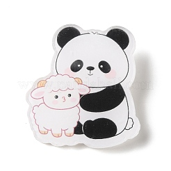 Animal Teammate Theme Acrylic Brooches for Backpack Clothes&nbsp;AC-CBA53B3-02